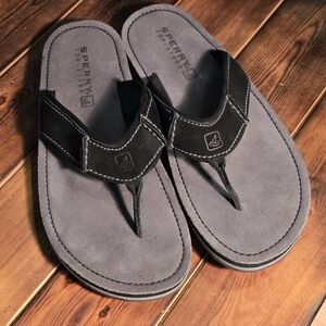Sperry Leather Flip-Flops
